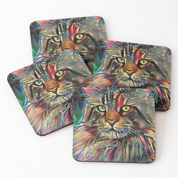 Item preview, Hassym, cat, gato, chat, cat, kitty, lea roche paintings designed and sold by L. ROCHE.