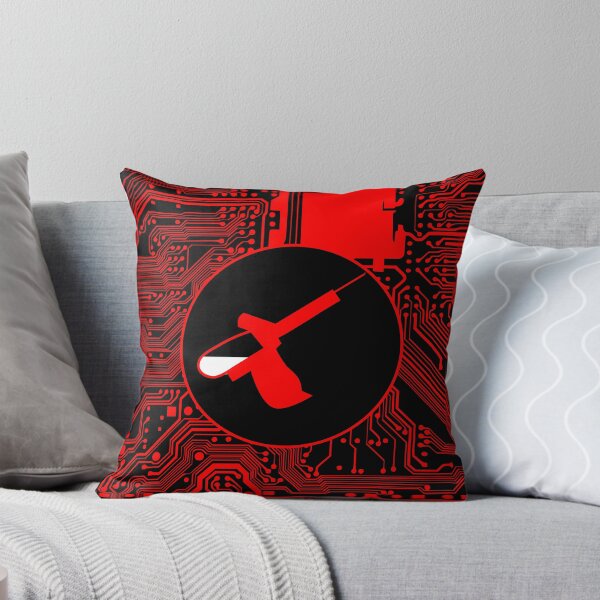 Item preview, Cybergoth - Jeringa (roja) designed and sold by MeteorsAndStars.