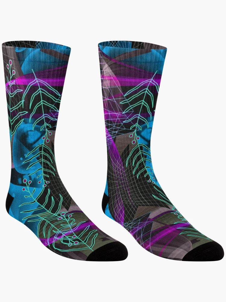 Thumbnail 3 of 5, Socks, Multidimensional designed and sold by Elizabeth Austin-Craig.