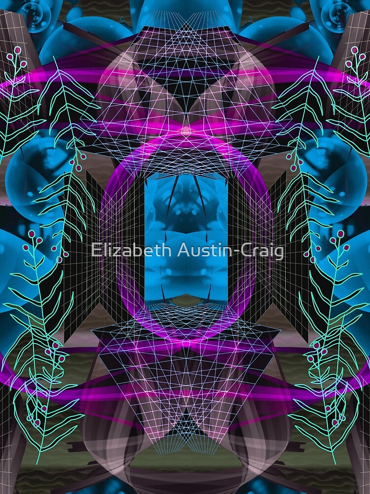Thumbnail 3 of 3, Scarf, Multidimensional designed and sold by Rosh.
