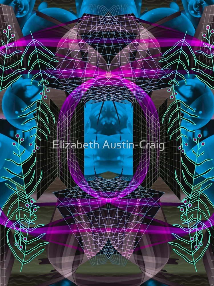 Thumbnail 5 of 5, A-Line Dress, Multidimensional designed and sold by Elizabeth Austin-Craig.