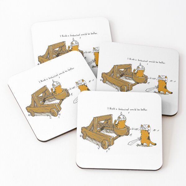 Item preview, Cat, I Think Trebuchet Would Be Better designed and sold by Agurnadharma.