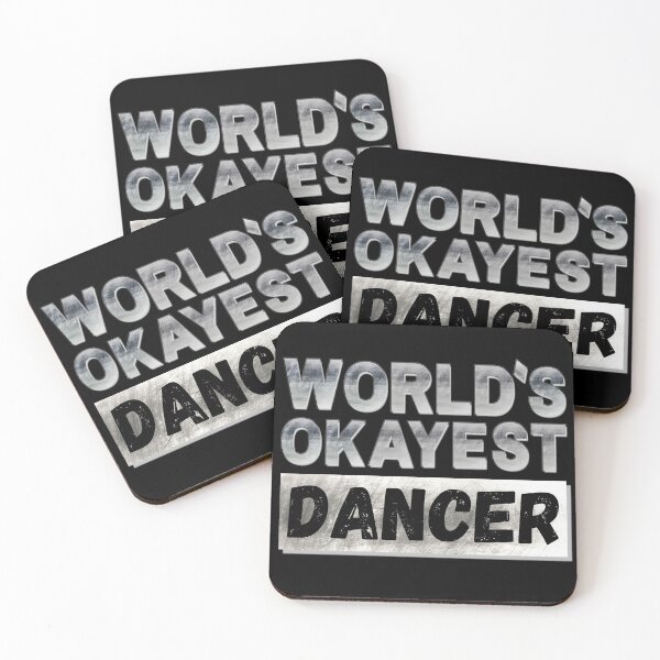Item preview, World's Okayest Dancer, Vintage Grunge designed and sold by ACC .
