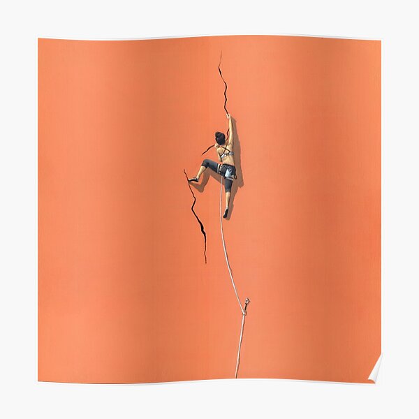 Climbing: Solitude Poster