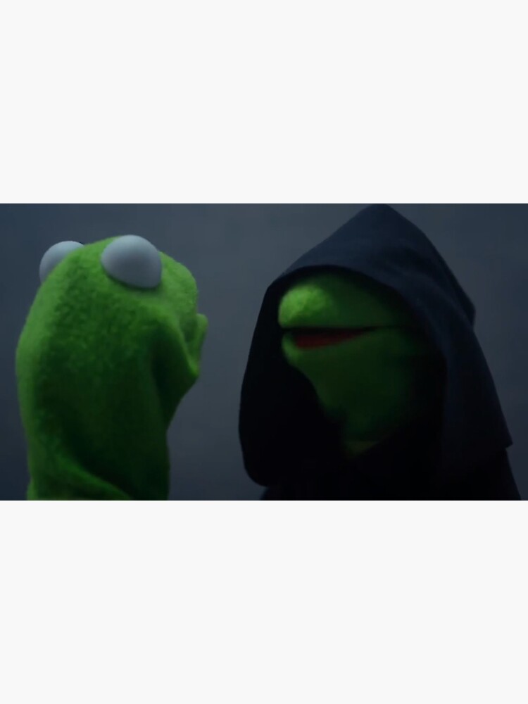 "kermit the frog hood" Sticker by nailedmoodesign Redbubble