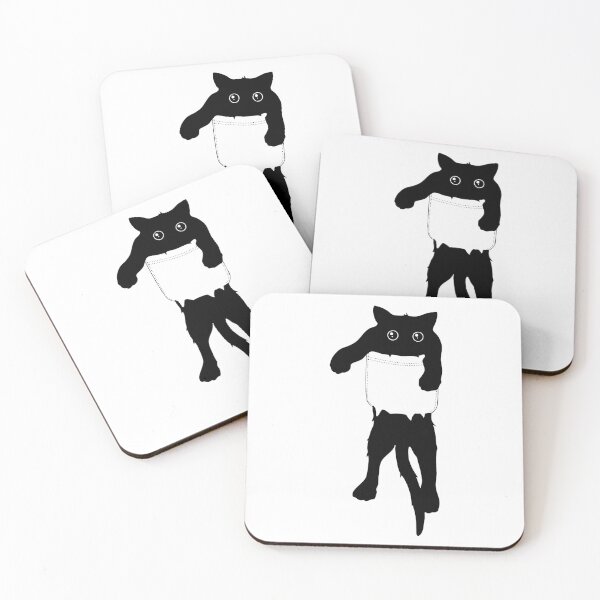 Item preview, Funny Black Cat designed and sold by Agurnadharma.