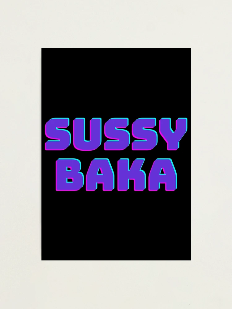  Sussy Baka Funny Sus Meme Pullover Hoodie : Clothing, Shoes &  Jewelry