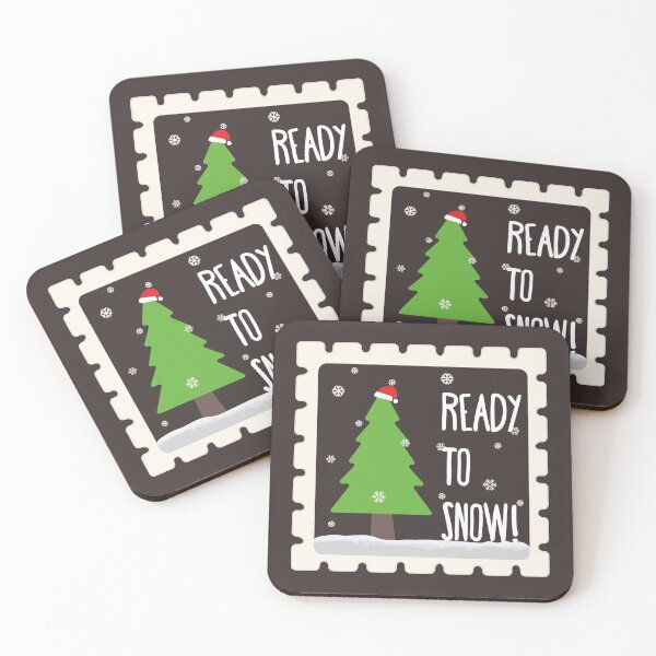 Item preview, Christmas Tree Postage Stamp | Gift Ideas | Ready to Snow designed and sold by Fluffy-Vectors.