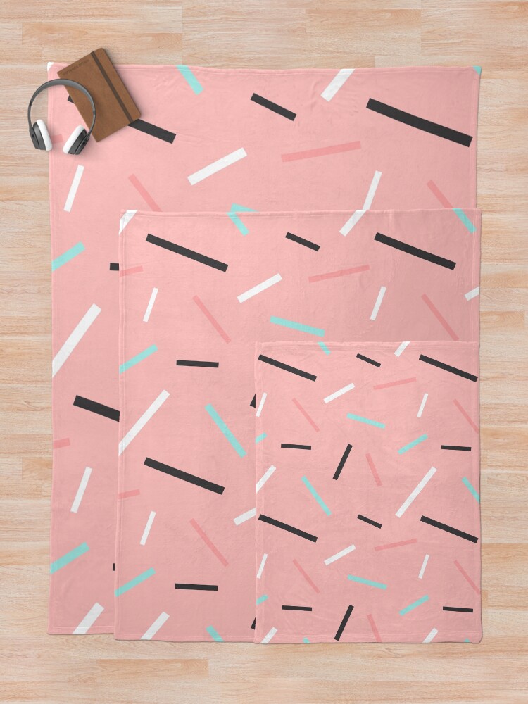 Thumbnail 5 of 6, Throw Blanket, Geometric Pattern 136 designed and sold by Bled1.