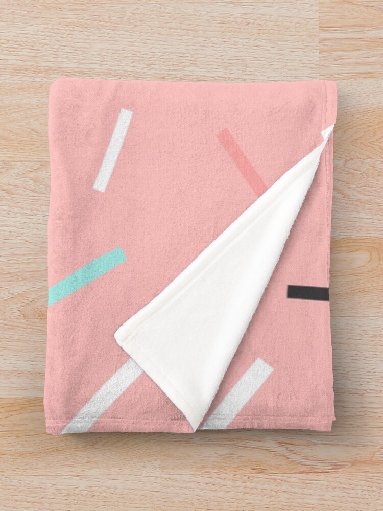 Thumbnail 3 of 6, Throw Blanket, Geometric Pattern 136 designed and sold by Bled1.