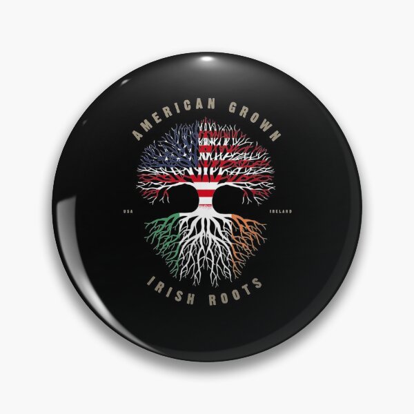 Item preview, American Grown Irish Roots Ireland Flag designed and sold by MiloszshiZse.