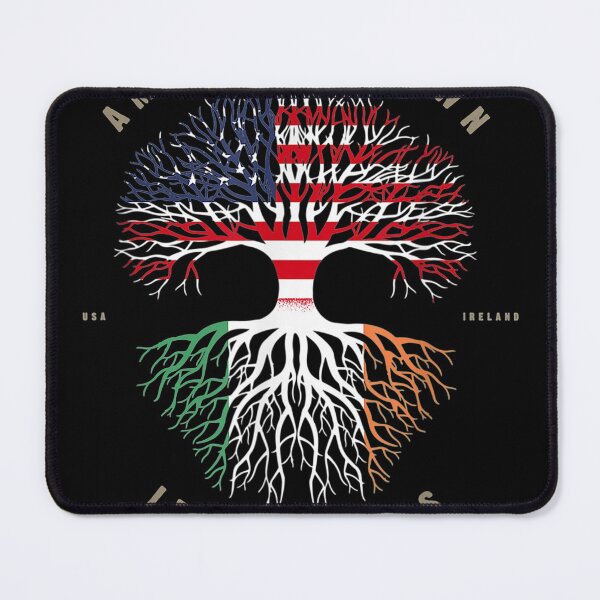 Item preview, American Grown Irish Roots Ireland Flag designed and sold by MiloszshiZse.
