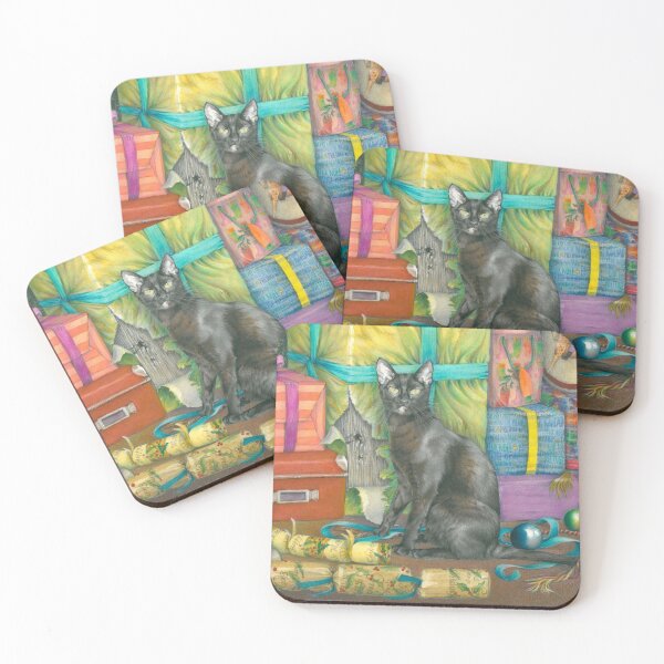 Item preview, Christmas with my cat designed and sold by Katharina Lausche.