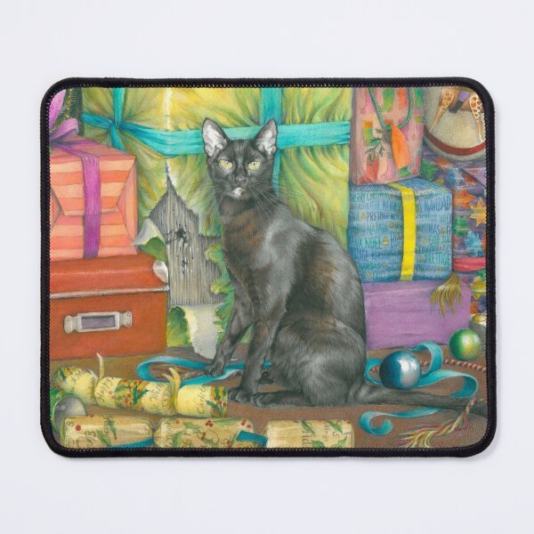 Item preview, Christmas with my cat designed and sold by Katharina Lausche.