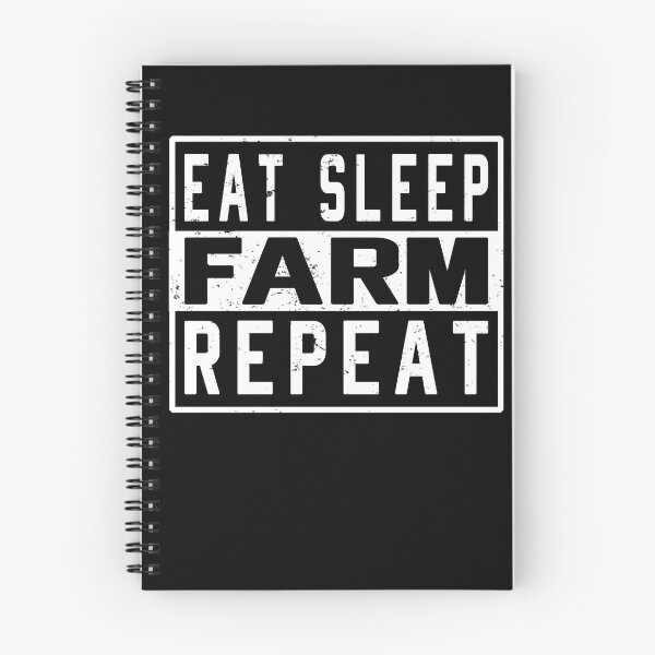 Item preview, Eat Sleep Farm Repeat designed and sold by infazbdeen.