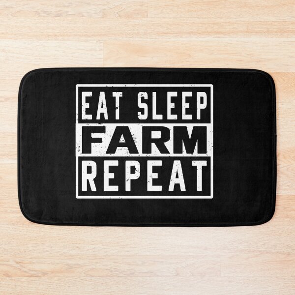 Item preview, Eat Sleep Farm Repeat designed and sold by infazbdeen.