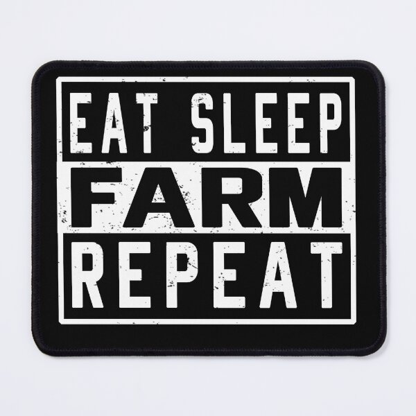 Item preview, Eat Sleep Farm Repeat designed and sold by infazbdeen.