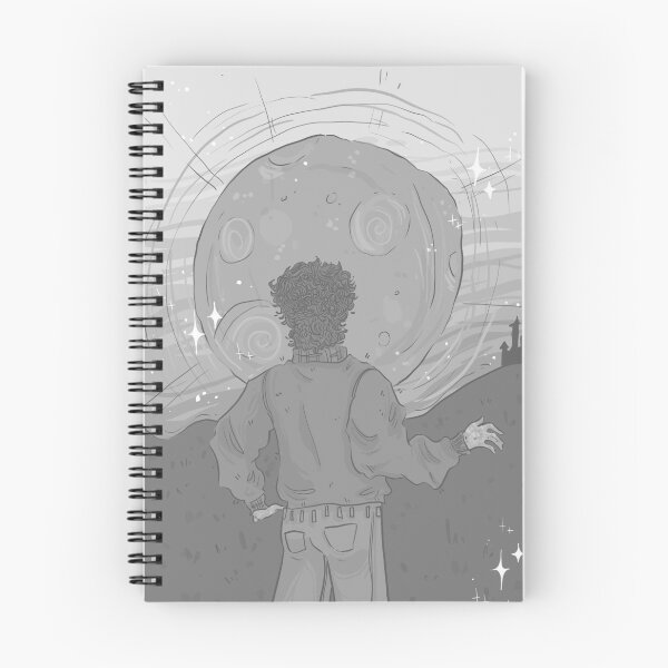 Item preview, Harvest Moon (b&w) designed and sold by PaigeBaileyArt.
