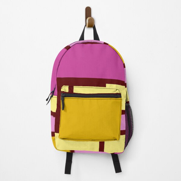 Item preview, Mondrian style design yellow fuchsia designed and sold by aapshop.