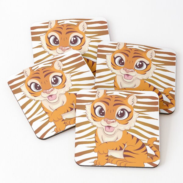Item preview, Orange Tiger Cubs Halloween Kids Funny Costume  designed and sold by yourcherryguy.