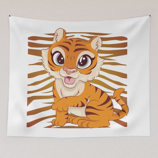 Item preview, Orange Tiger Cubs Halloween Kids Funny Costume  designed and sold by yourcherryguy.