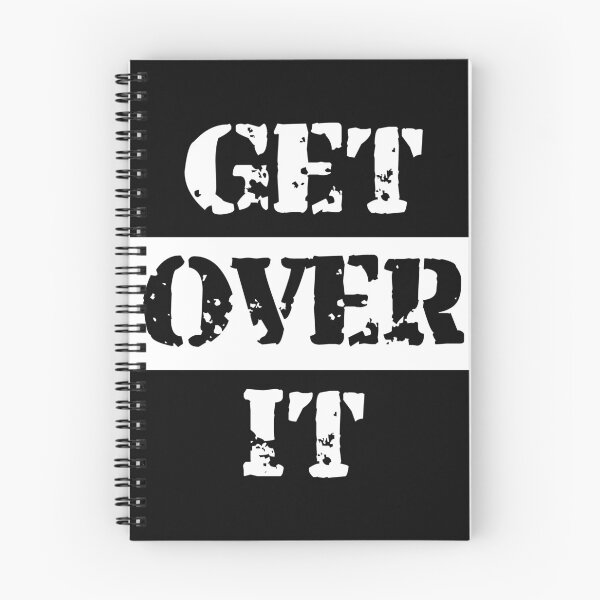 Item preview, Get Over It White designed and sold by BVincentDesigns.