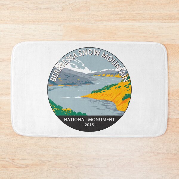 Item preview, Berryessa Snow Mountain National Monument California Circle designed and sold by KrisSidDesigns.