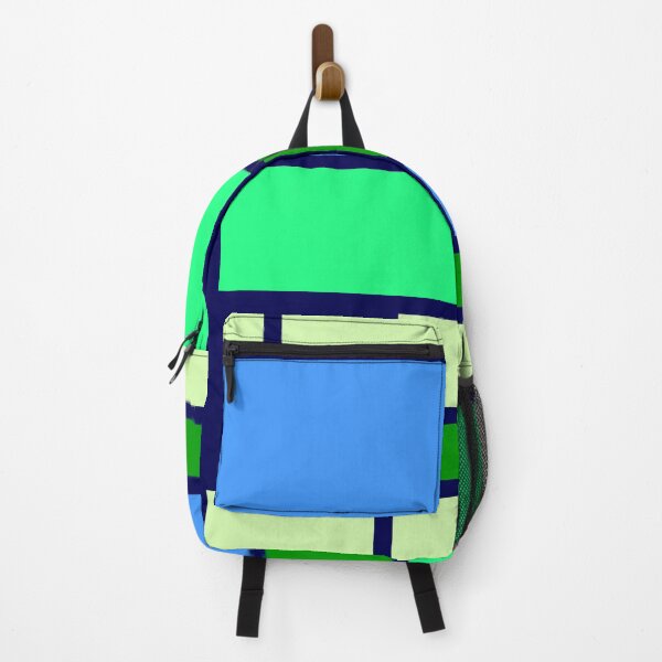 Item preview, Mondrian style design blue green designed and sold by aapshop.