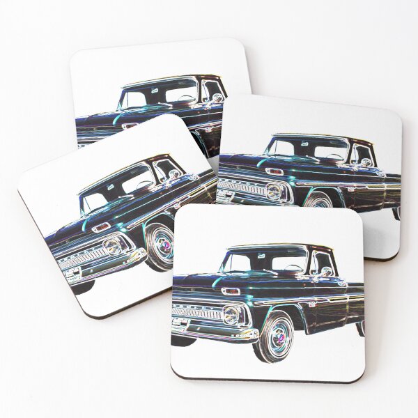 Item preview, 1966 Green Pickup Truck designed and sold by AutoAwesome.