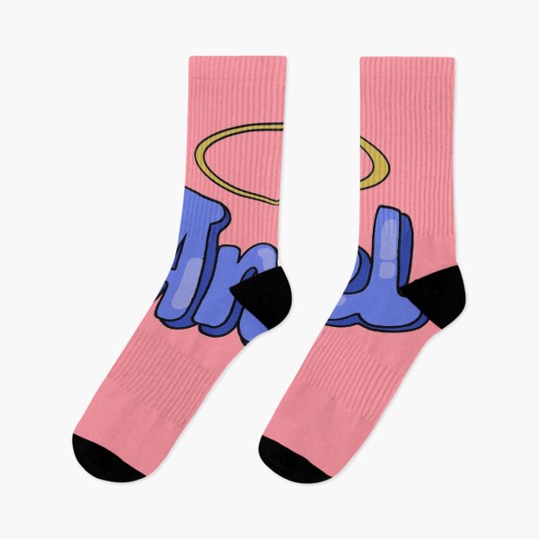 Item preview, The "angels" logo is blue designed and sold by OneginaEvgenia.