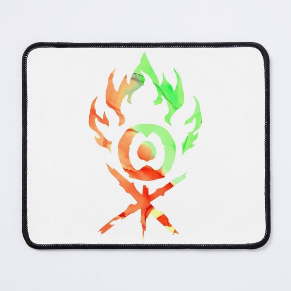 Item preview, MTG Gruul Clans Ravnica Guild Insignia Logo White Background designed and sold by GingerCatGifts.