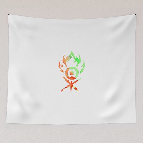Item preview, MTG Gruul Clans Ravnica Guild Insignia Logo White Background designed and sold by GingerCatGifts.