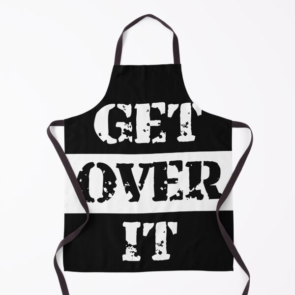 Item preview, Get Over It White designed and sold by BVincentDesigns.