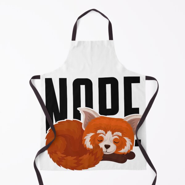 Item preview, Nope Red Panda designed and sold by sprintmoon.
