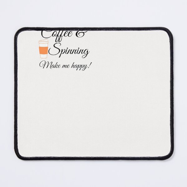 Item preview, Coffee & Spinning Make me happy! designed and sold by rhodabear.