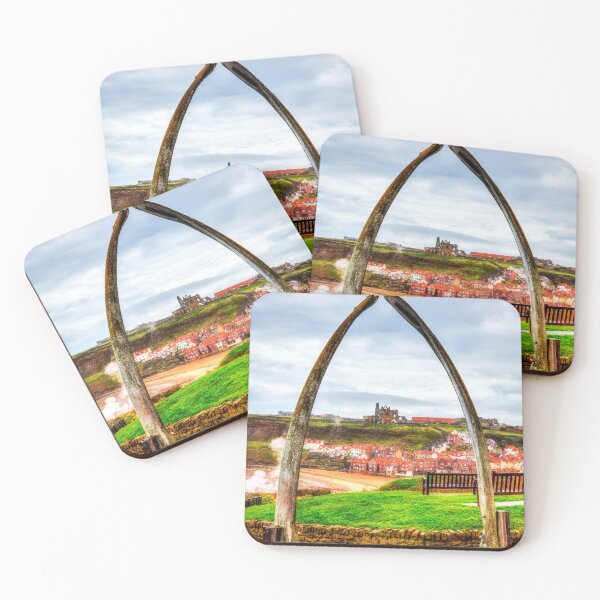 Item preview, Whitby Whale Bones Arch Framing Whitby Abbey And Church designed and sold by Paul Thompson Photography.