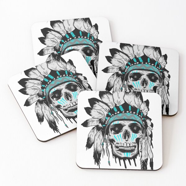 Item preview, Native Skull designed and sold by Insanetoonz187.