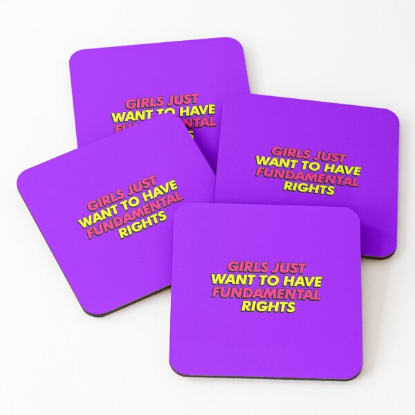 Item preview, GIRLS JUST  WANT TO HAVE  FUNDAMENTAL  RIGHTS, Pro-Abortion Feminism designed and sold by SerenaChoe.
