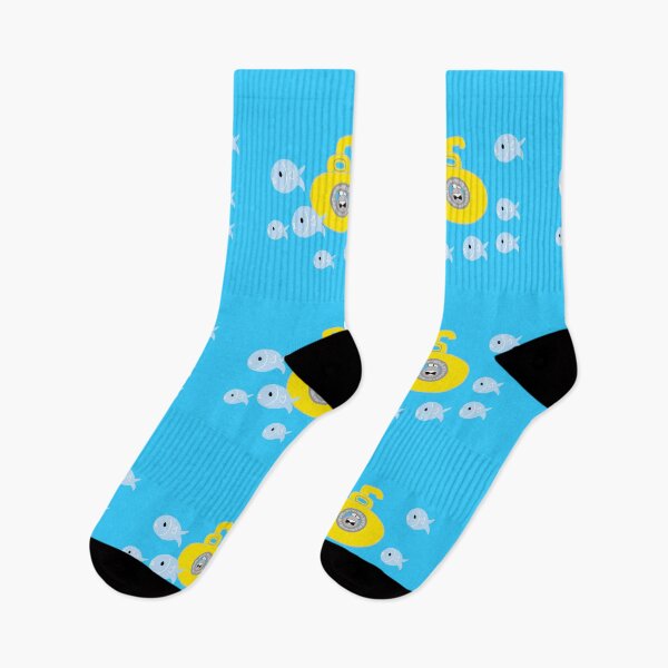 Item preview, Mr Moustache Rabbit's Yellow Submarine Adventures Character Oceans Scene designed and sold by ANIMALSDONTTALK.