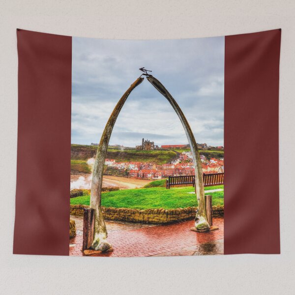 Item preview, Whitby Whale Bones Arch Framing Whitby Abbey And Church designed and sold by Paul Thompson Photography.