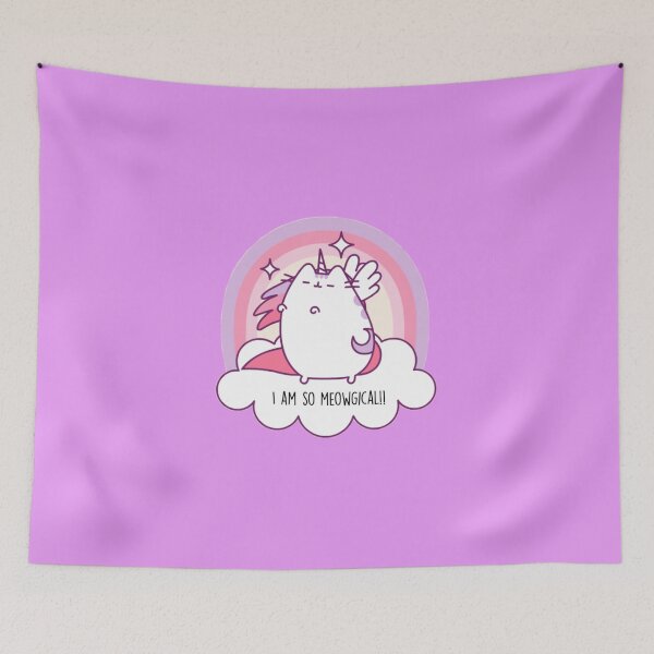 Item preview, I AM SO MEOWGICAL UNICORN CAT CARTOON  designed and sold by Estroic.