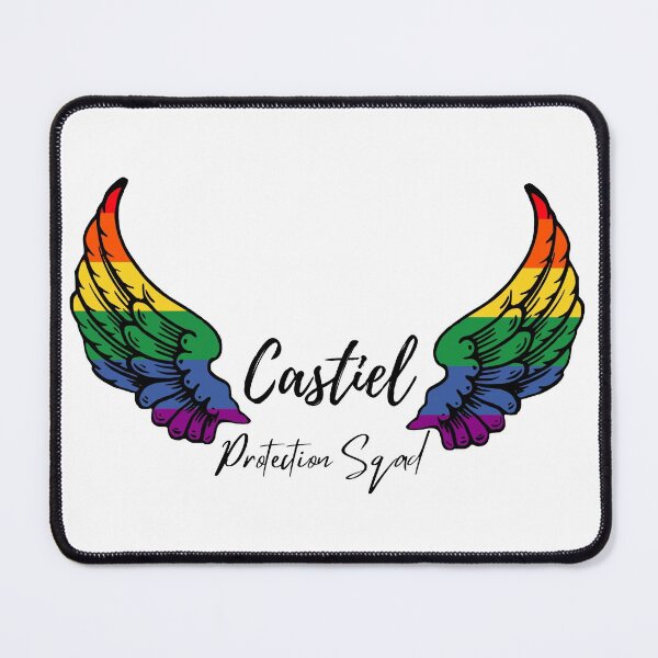 Item preview, Castiel Protection Sqad rainbow wings designed and sold by LannisterOnMars.