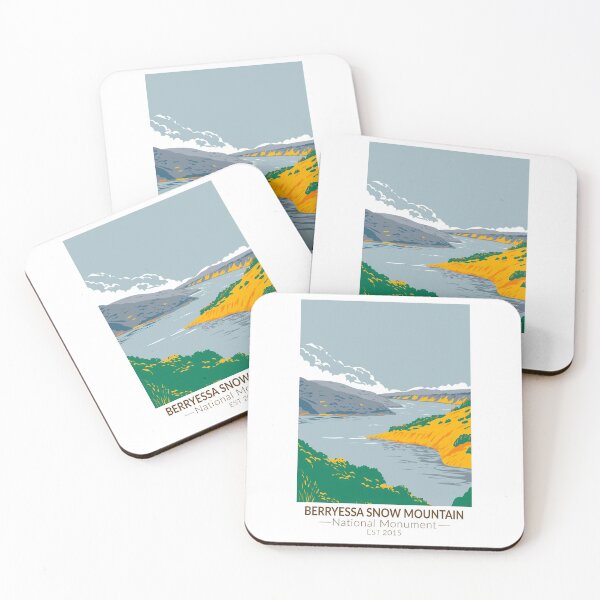 Item preview, Berryessa Snow Mountain National Monument California Vintage designed and sold by KrisSidDesigns.