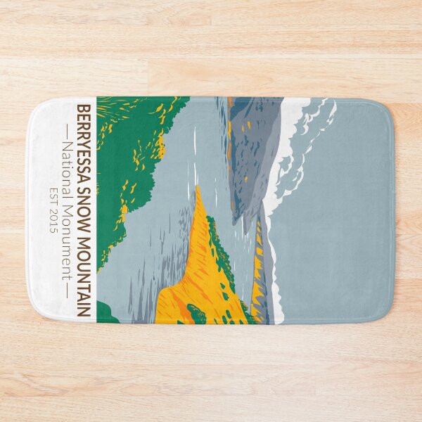 Item preview, Berryessa Snow Mountain National Monument California Vintage designed and sold by KrisSidDesigns.