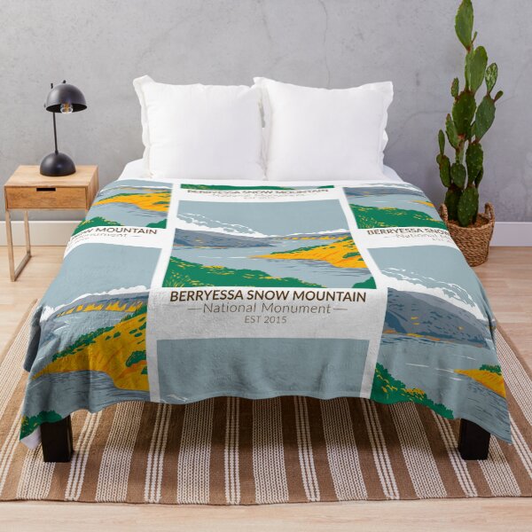 Item preview, Berryessa Snow Mountain National Monument California Vintage designed and sold by KrisSidDesigns.