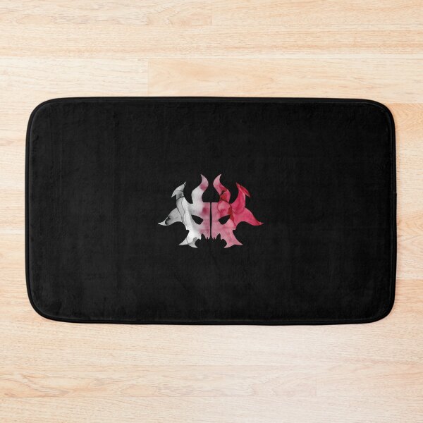 Item preview, MTG Cult of Rakdos Ravnica Guild Insignia Logo Black Background designed and sold by GingerCatGifts.