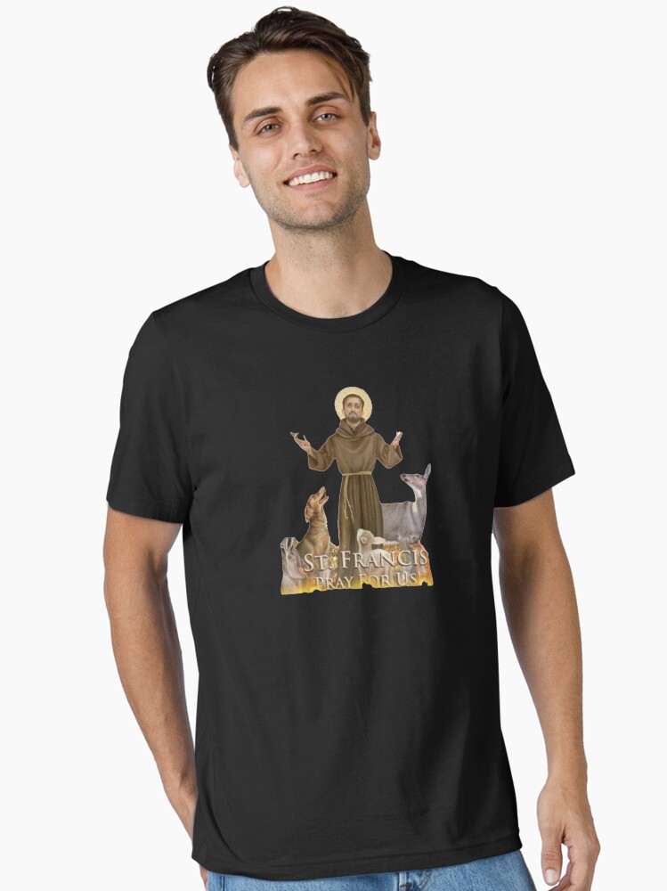 Saint Francis of Assisi, Francis of Assisi, friar, san Francesco Essential  T-Shirt