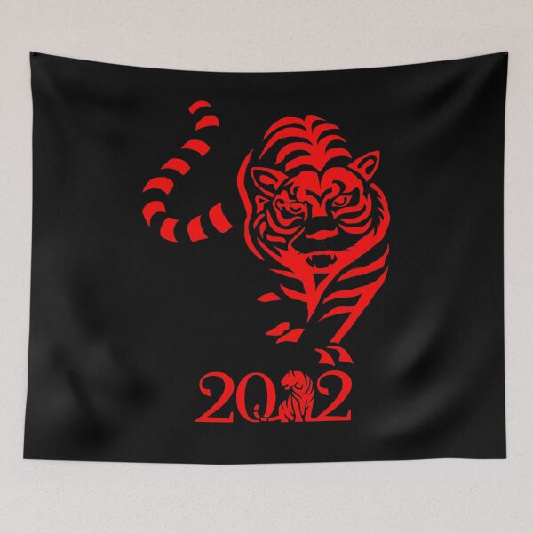 Item preview, Chinese Zodiac Tiger 2022 designed and sold by LiToDesignCo.