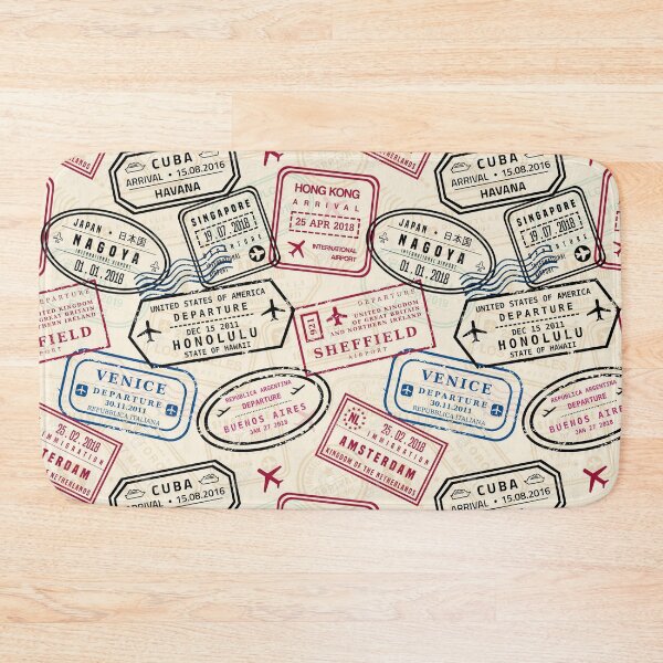 Item preview, Passport stamp designed and sold by MableMe.