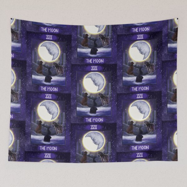 Item preview, The Moon Tarot Card designed and sold by liajlart.